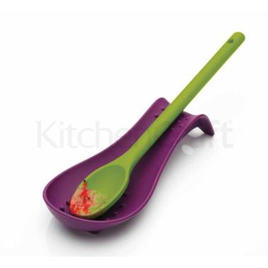 Silicone Colourworks CWBRLADGRN Multi Soup Ladle/Strainer Spoon Apple