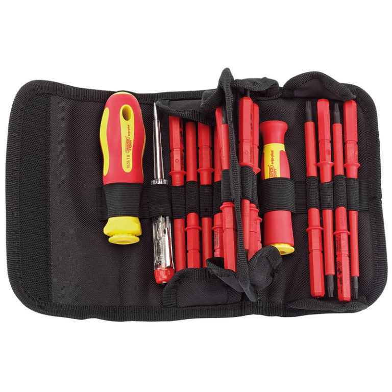 Draper Ergo Plus® VDE Screwdriver Set With Interchangeable Blades 18